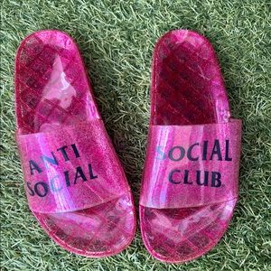 Anti Social Social Club jelly slides